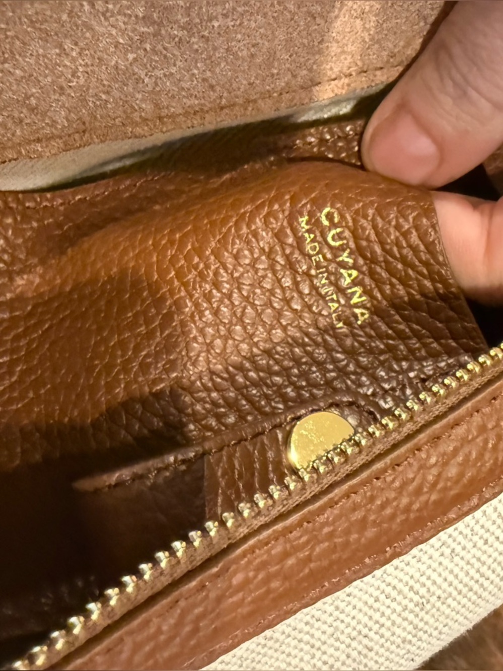 Cuyana Mini Paloma Linen Crossbody - Picture 9 of 9